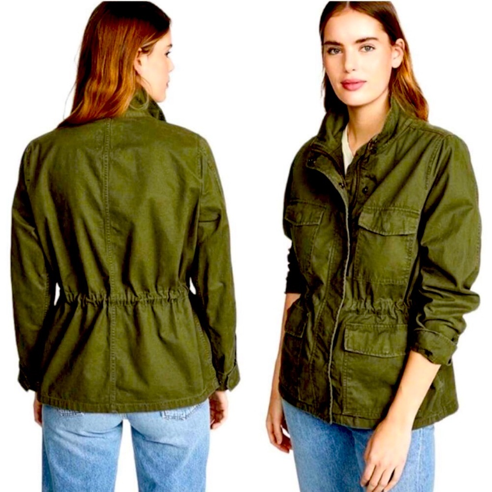 Madewell Olive Green Utility Jacket M